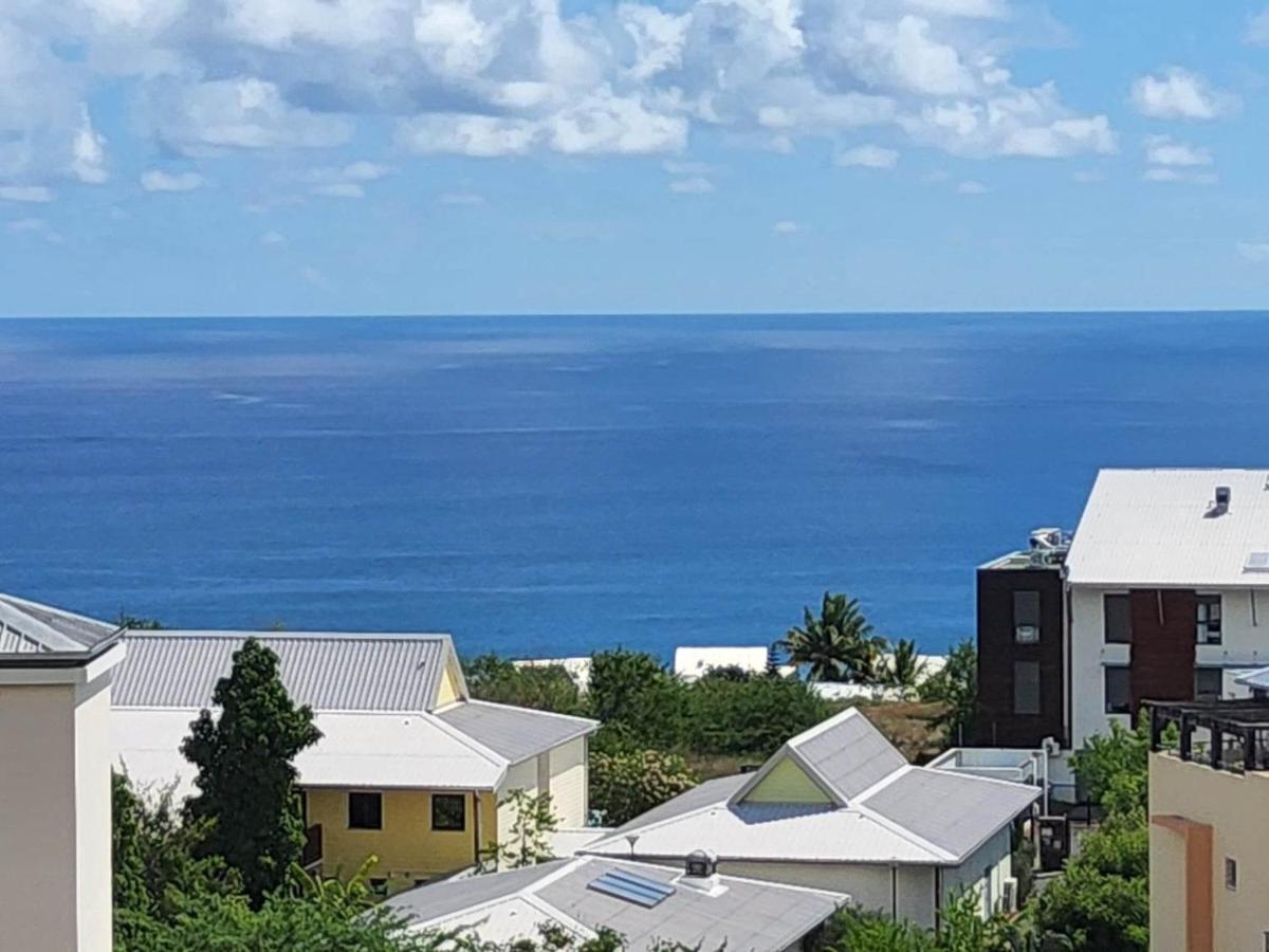 Appartement Beau T3 Litchi Vue Ocean Piscine à Saint-Gilles Les Bains Extérieur photo