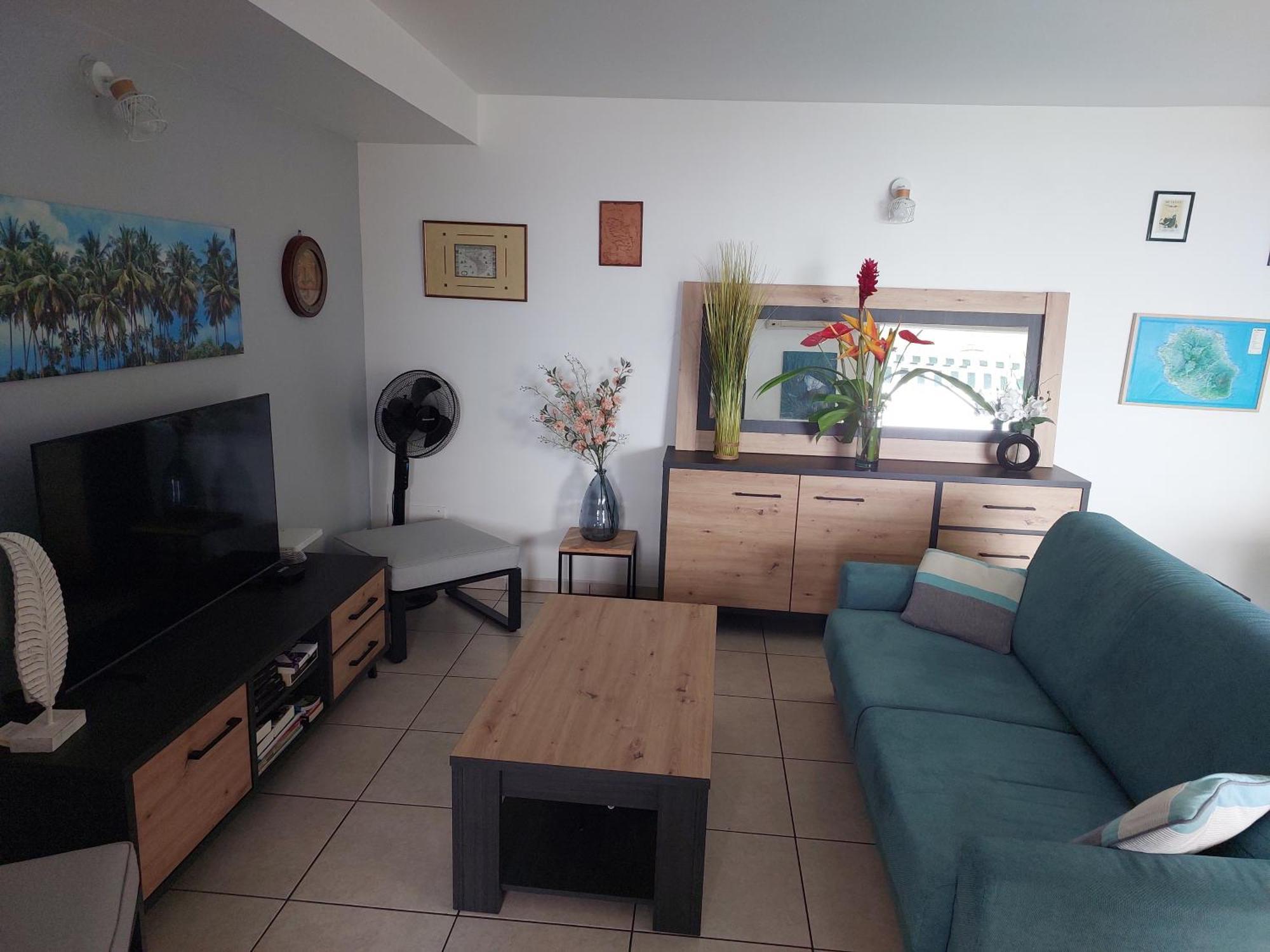 Appartement Beau T3 Litchi Vue Ocean Piscine à Saint-Gilles Les Bains Extérieur photo